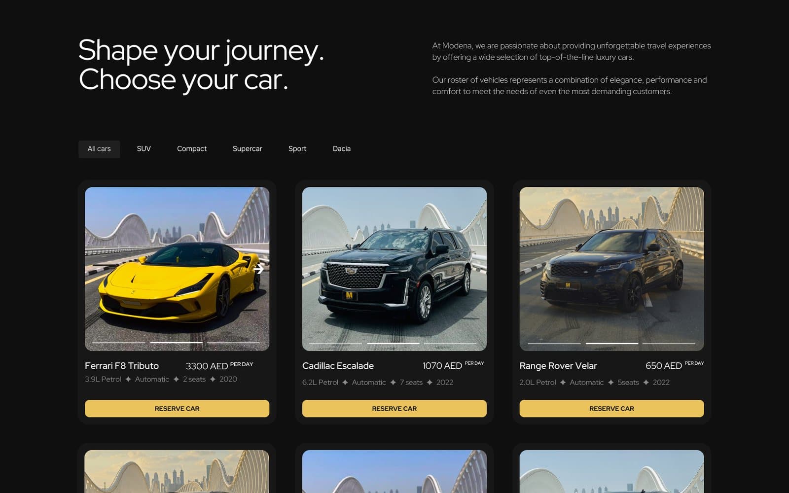 Modena Car Rental, kadr 1